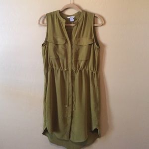 Olive Green Dress