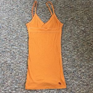Orange tank top