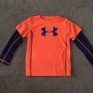 Boys UA long sleeve tee