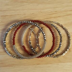 Beaded wrap bracelet