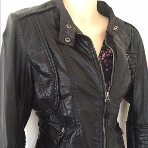 F21 Pleather Moto jacket