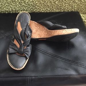 Born cork wedge sandals