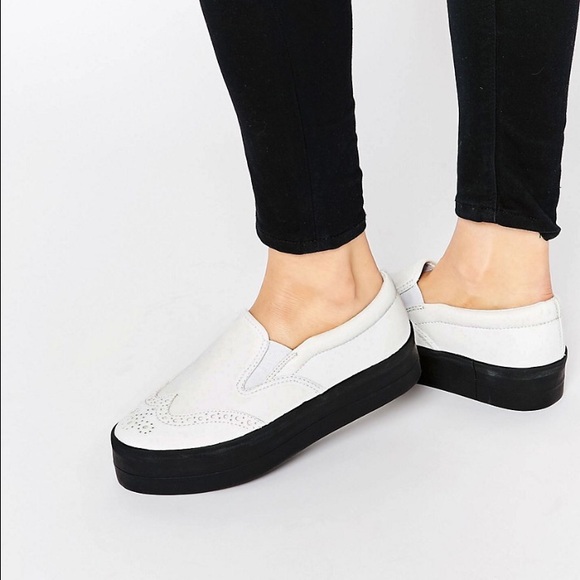 ASOS derby brogue sneakers