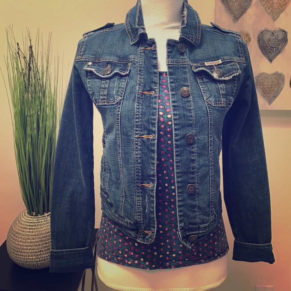 Cute denim jacket!