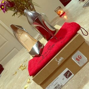 Christian Louboutin SO KATE ANTISPECCHIO "Silver"