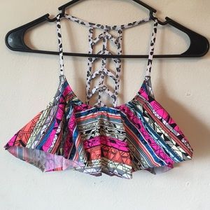 brand pink bikini, has only been worn twice