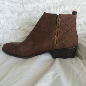 Brown booties