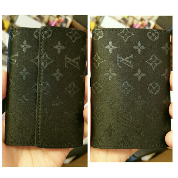 AUTHENTIC LV MONO SATIN PORTE MONNAIE COIN PURSE