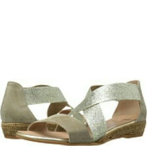 Nude and Champagne Sandal