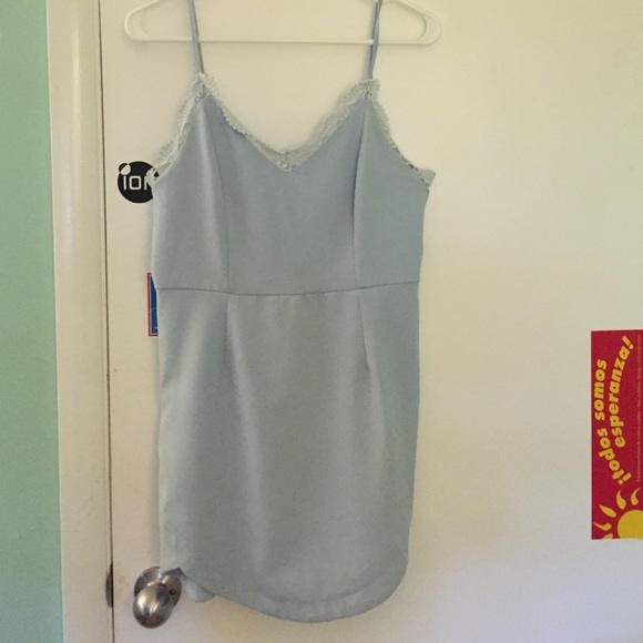 Baby blue dress from Tobi