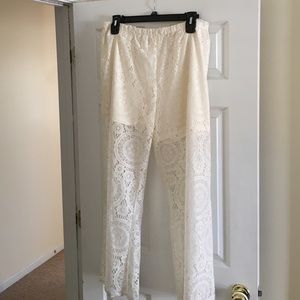 Lace Pants with built in shorts
