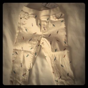 Carter's Feather print pants