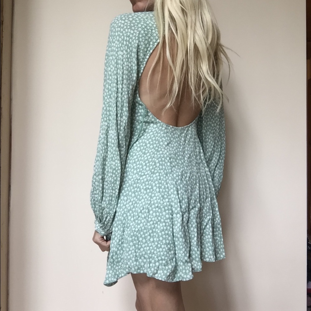 New Free People Hunky Dori Mint/green dress tunic
