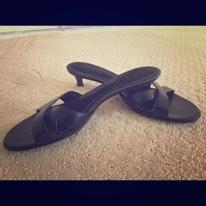 Ralph Lauren sandals in black, Sz 8