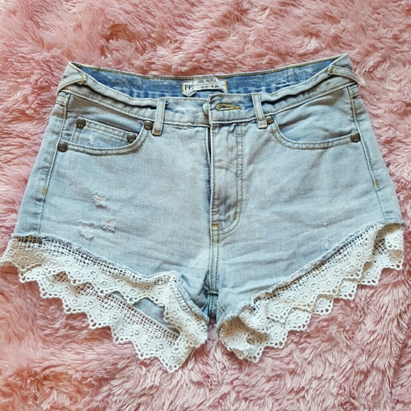 Free People Jean Short