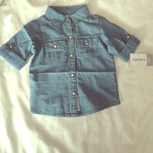 Carter's Jean Button Up