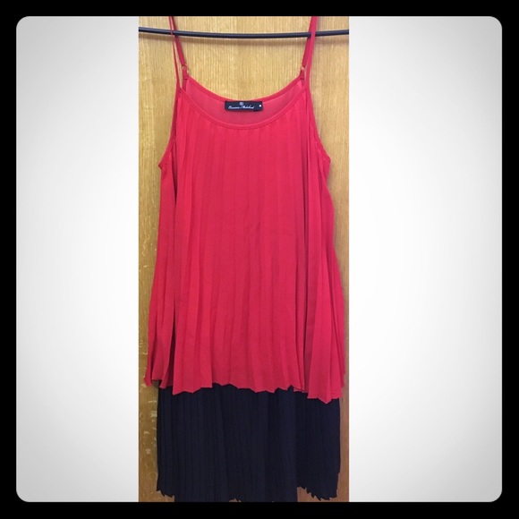 Pleated two tier dress - Picture 1 of 1