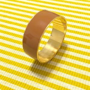 J Crew Large Brown Bangle