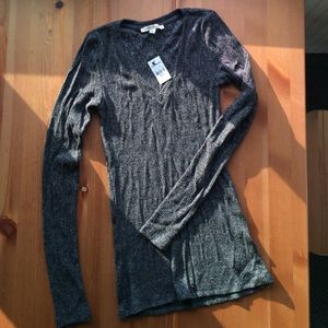 Express gray sweater