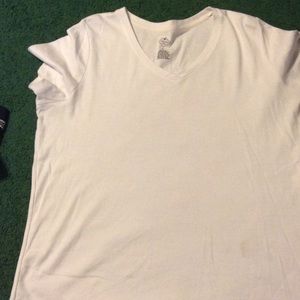 White v neck