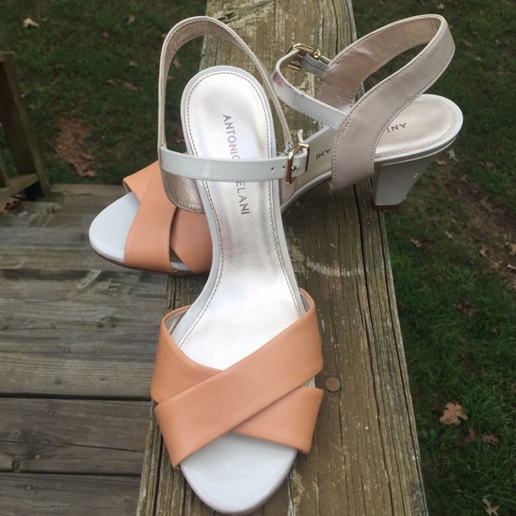Antonio Melani 2 1/2" heel sandals