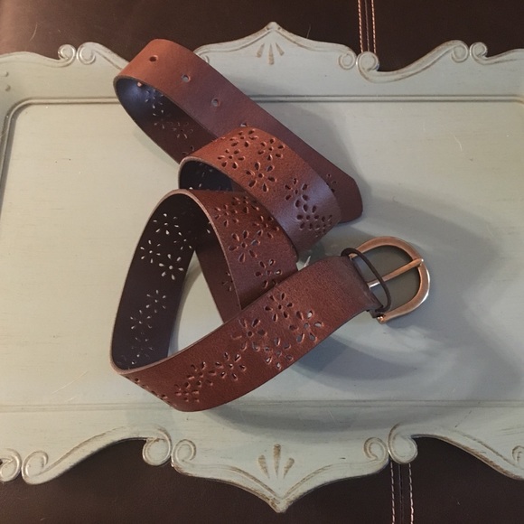 Brown Leather Belt