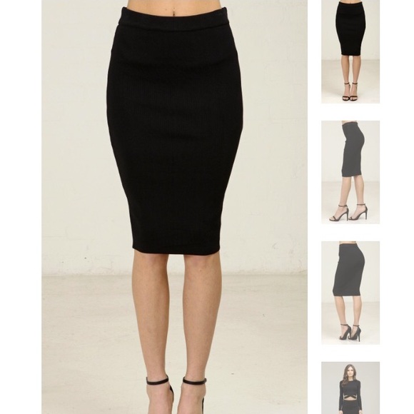 Black skirt