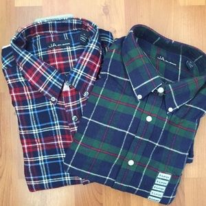 🚫SOLD🚫John Ashford Plaid Shirts - Bundled
