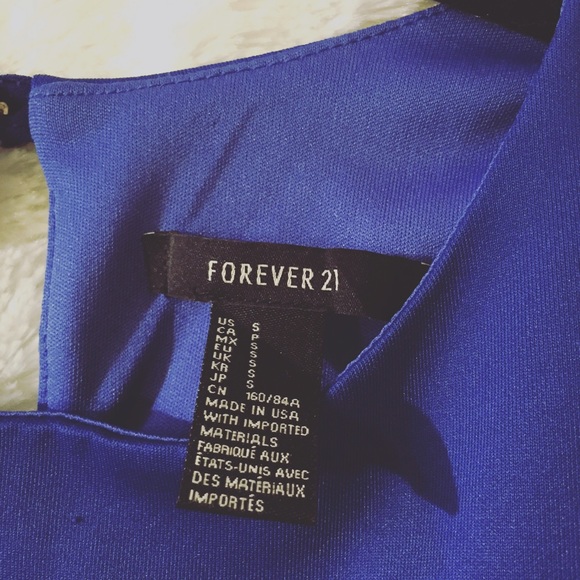 Sleek Dark Blue/Black Dress - Picture 3 of 3