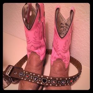 Gringo Girls Boots and Western Shirt