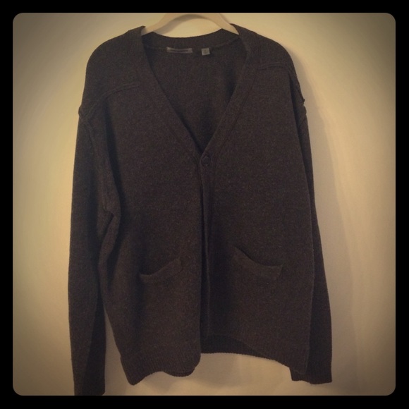 Brown cardigan