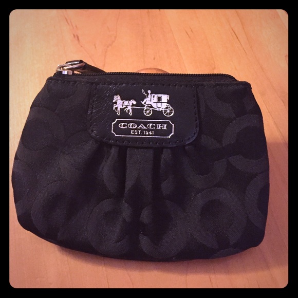 Coach pouch