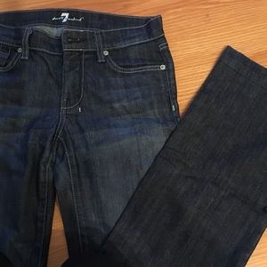 7 for all mankind jeans - short girls!