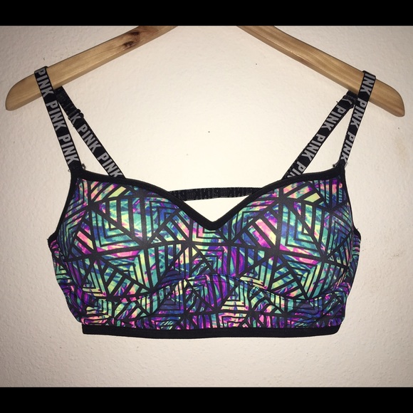 PINK- push up bra