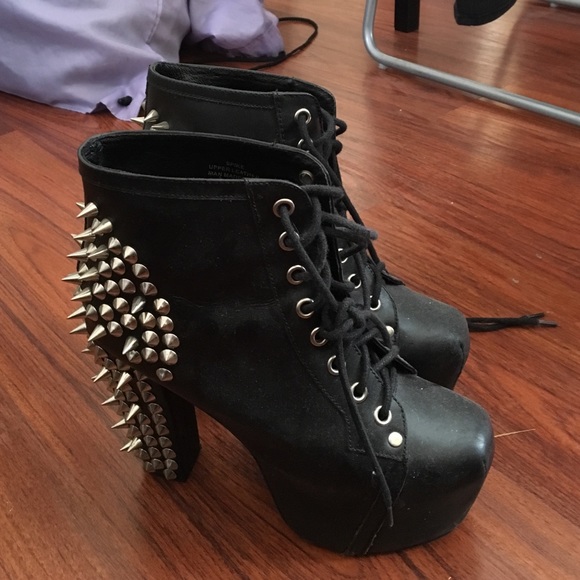 Spiked Lita Jeffrey Campbell booties