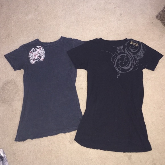 Two sinful tees
