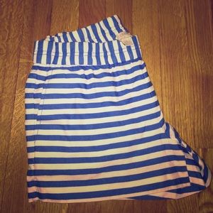 J.crew factory striped shorts