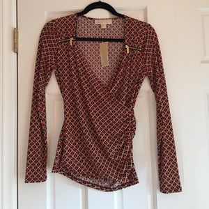 Michael Kors Fitted Top