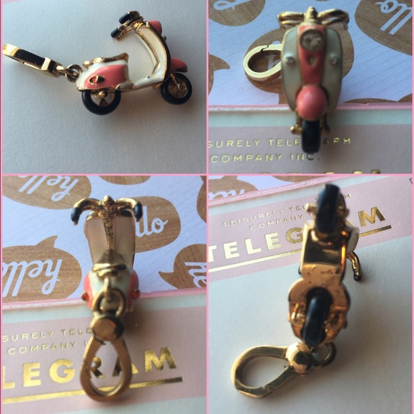 NWT Juicy Couture 'Dolce Vita' Scooter/Vespa Charm - Picture 2 of 4
