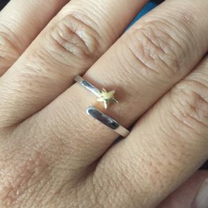 Shooting star ring
