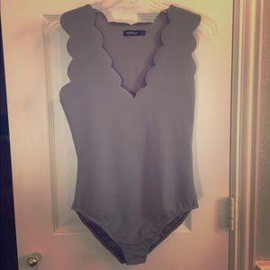 Olive Green Bodysuit NWOT