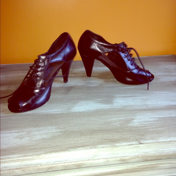Black heels