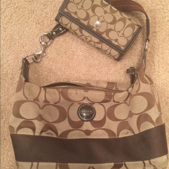 COACH purse and wallet set