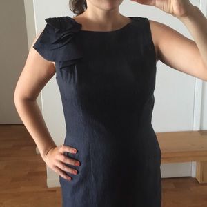 Ann Taylor dress with shoulder detail