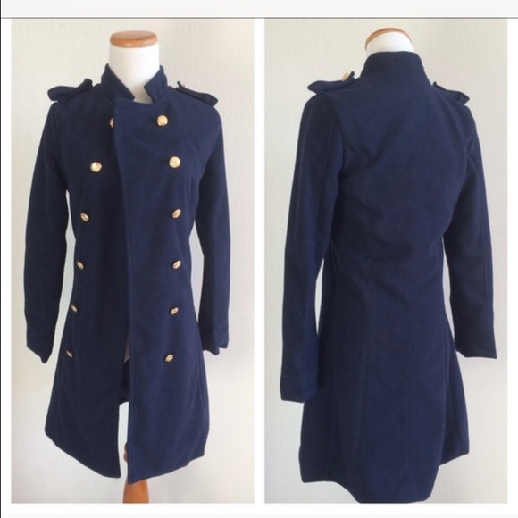Navy blue coat