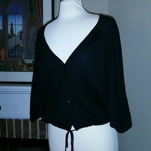 French Connection shrug sweater