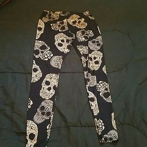Skull leggings