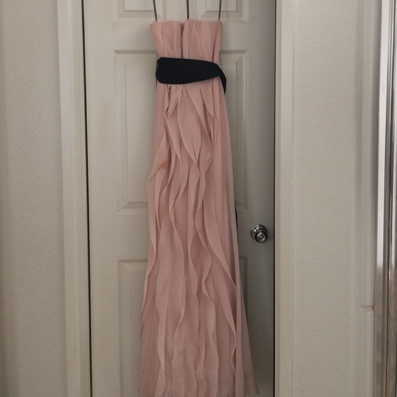 Light pink Vera wang long dress