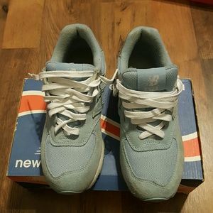 Baby blue ladies New Balance