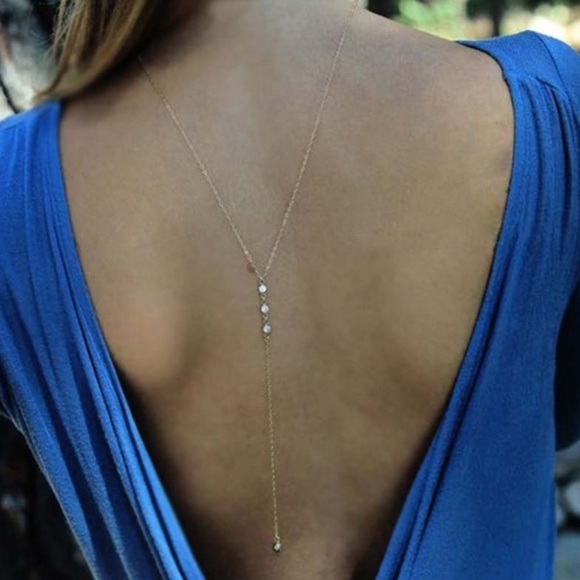 Jewelry Sexy Rhinestone Back Sparkly Body Chain Poshmark